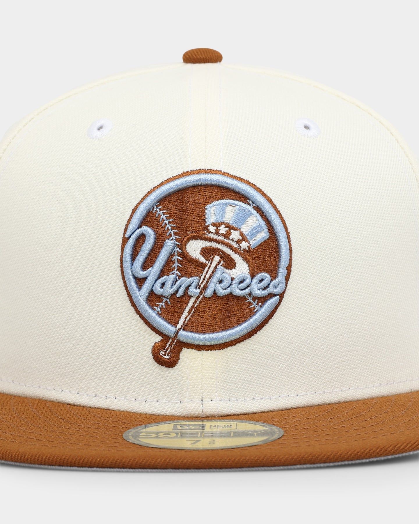 New Era New York Yankees 'Toasted Peanut' 59FIFTY Fitted White sold by Culture Kings product image thumbnail 5