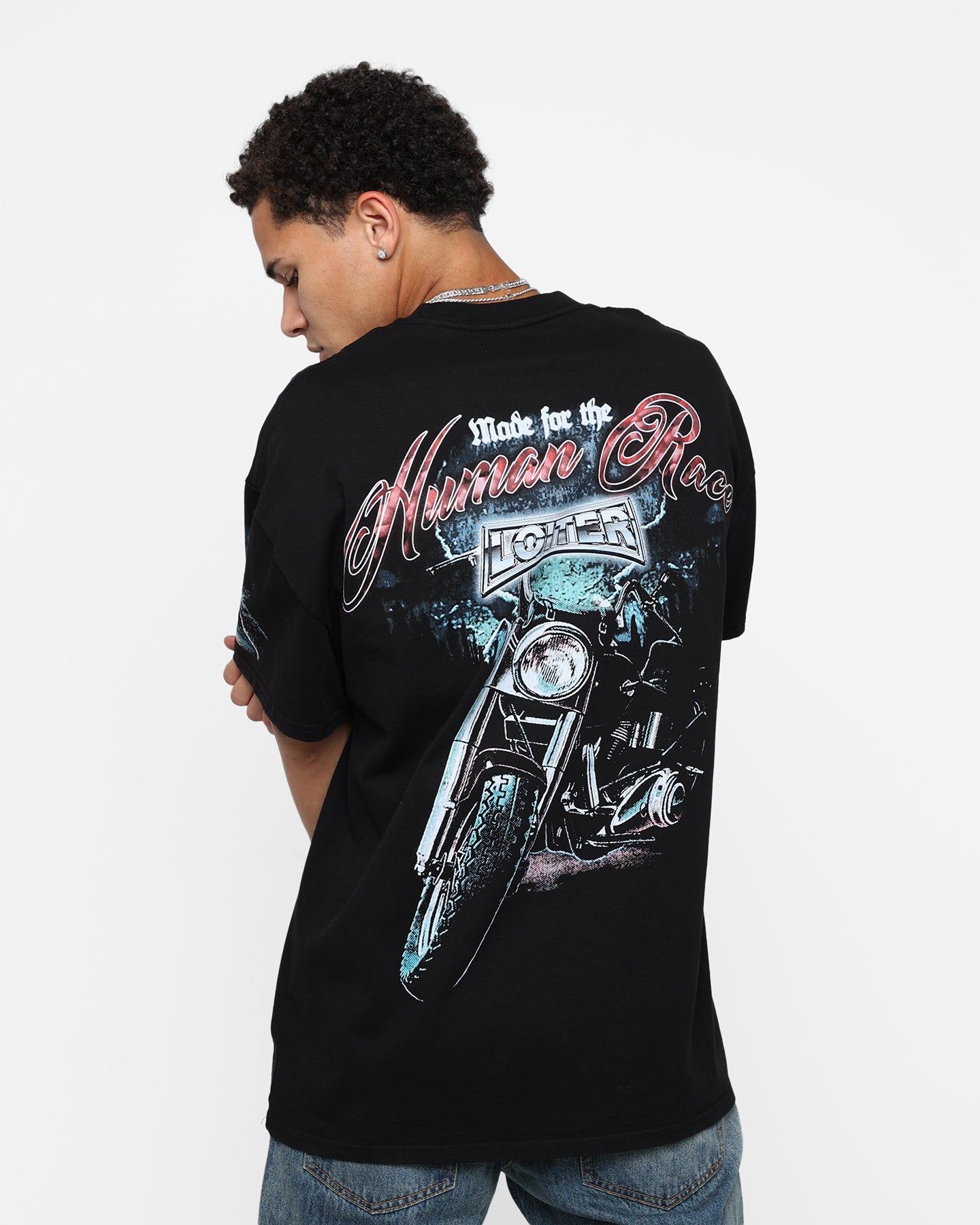 Loiter Midnight Route T-Shirt Black sold by Culture Kings product image thumbnail 2
