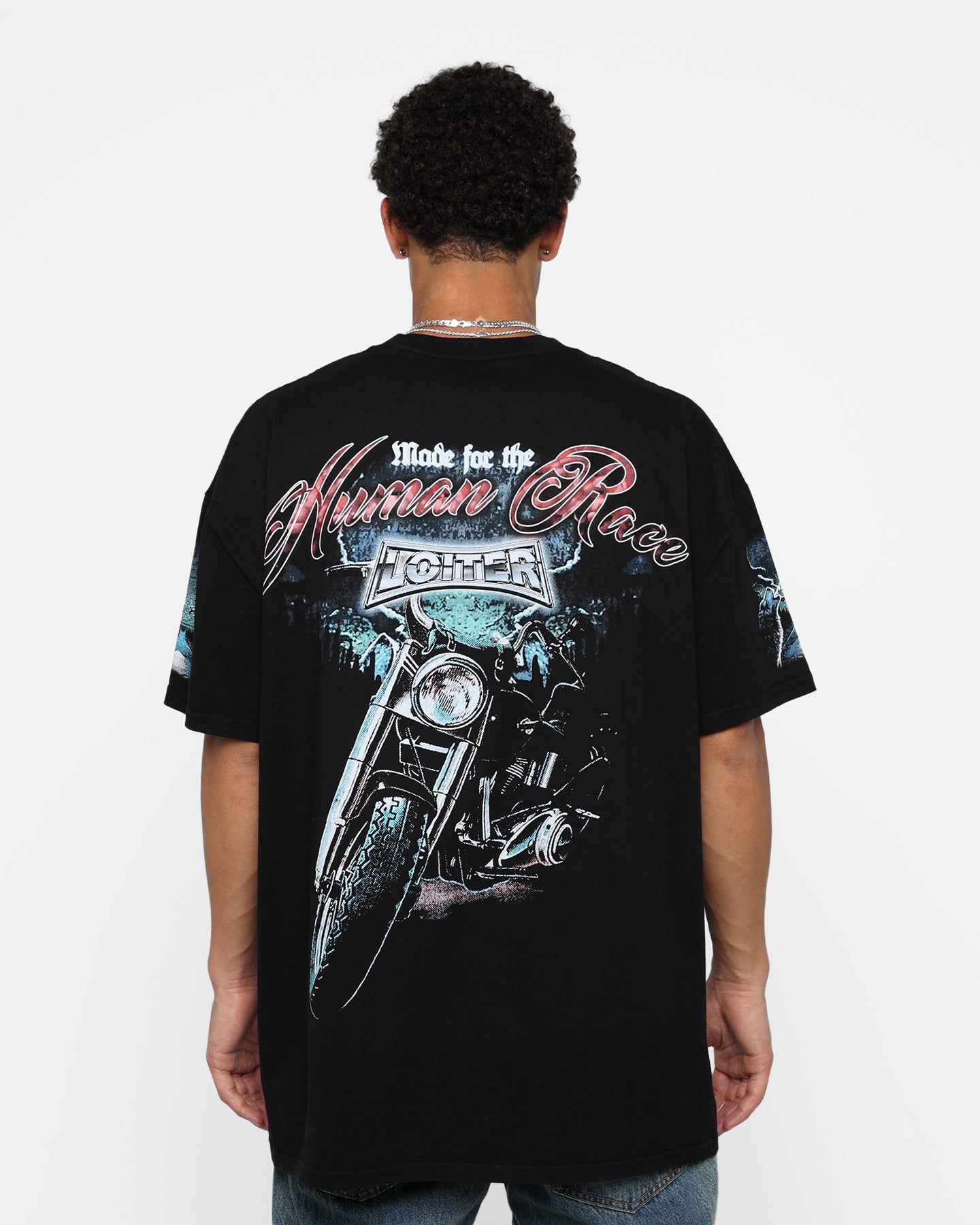 Loiter Midnight Route T-Shirt Black sold by Culture Kings product image thumbnail 5
