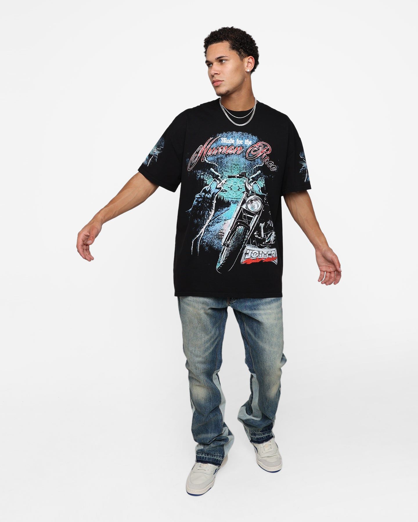 Loiter Midnight Route T-Shirt Black sold by Culture Kings product image thumbnail 3