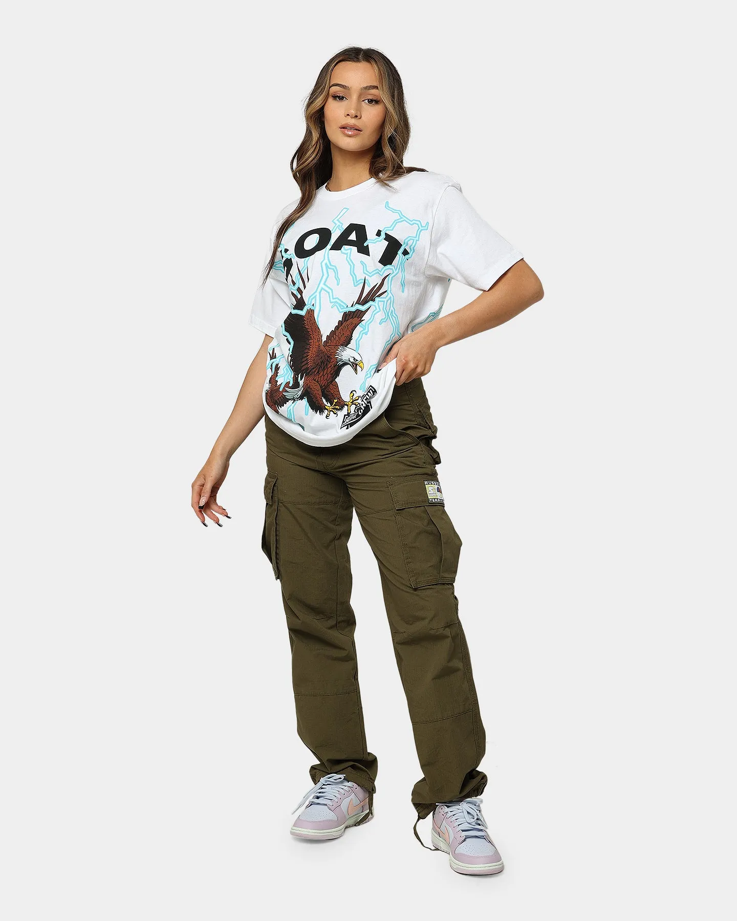 Goat Crew American Muscle T-Shirt White sold by Culture Kings product image thumbnail 3