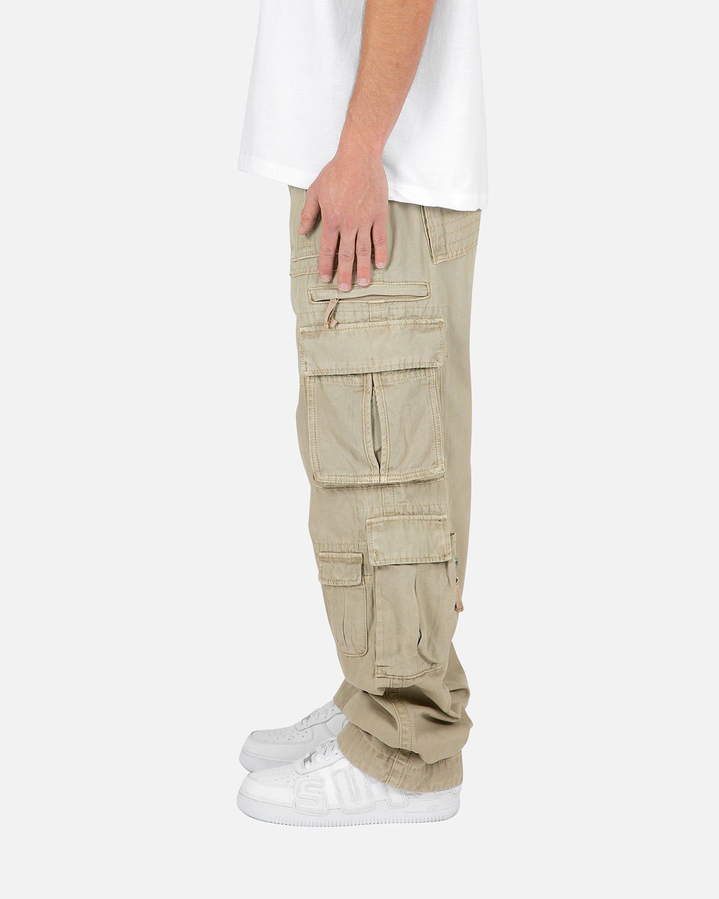 MNML Military Cargo Pants Brown sold by Culture Kings product image thumbnail 3