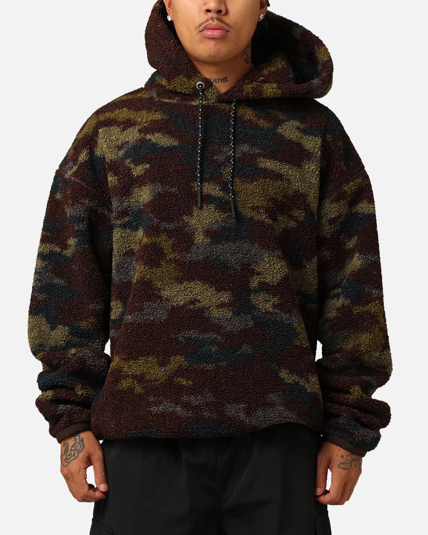 Champion Reb Element Sherpa Fleece Hoodie Print R4h sold by Culture Kings