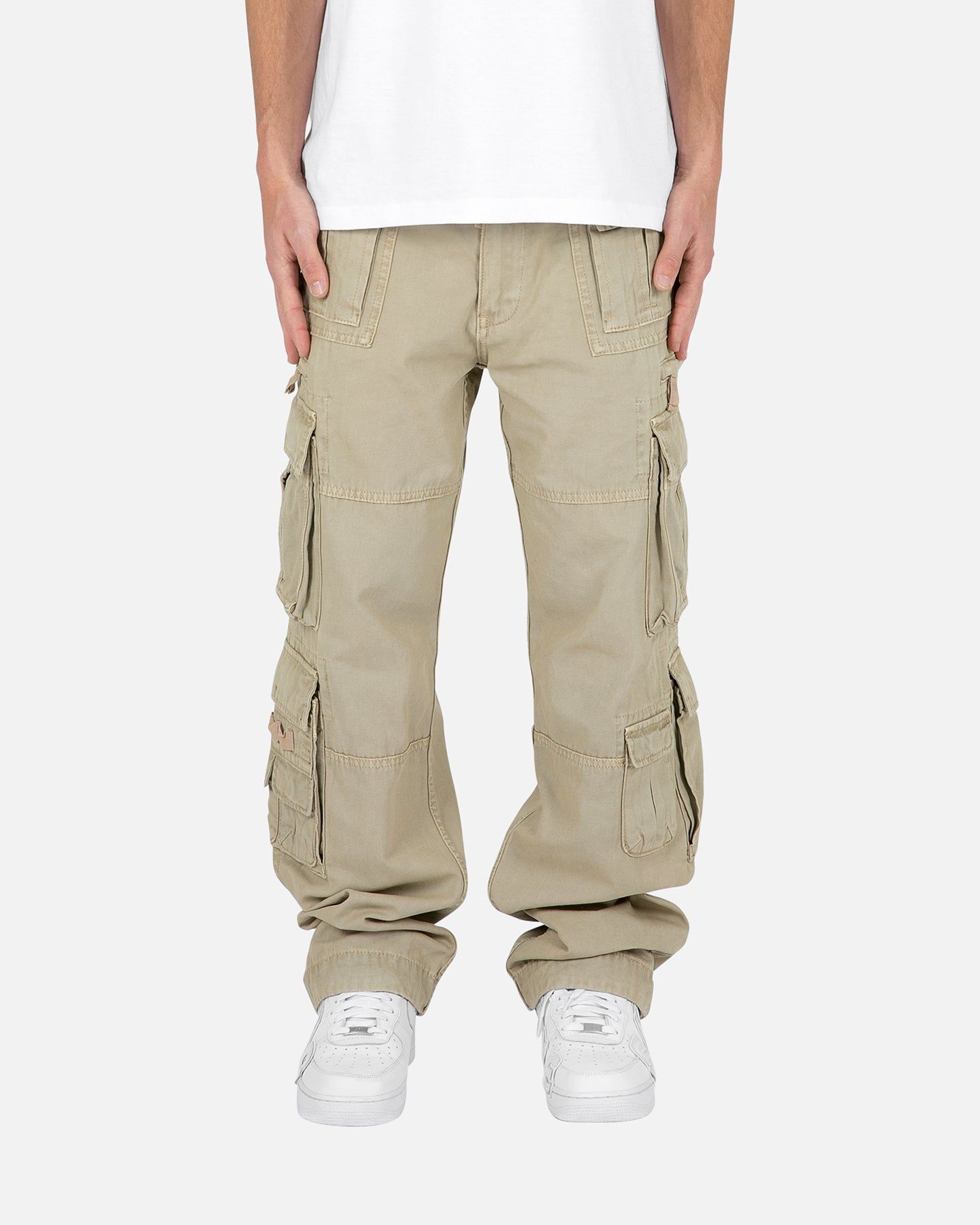 MNML Military Cargo Pants Brown sold by Culture Kings