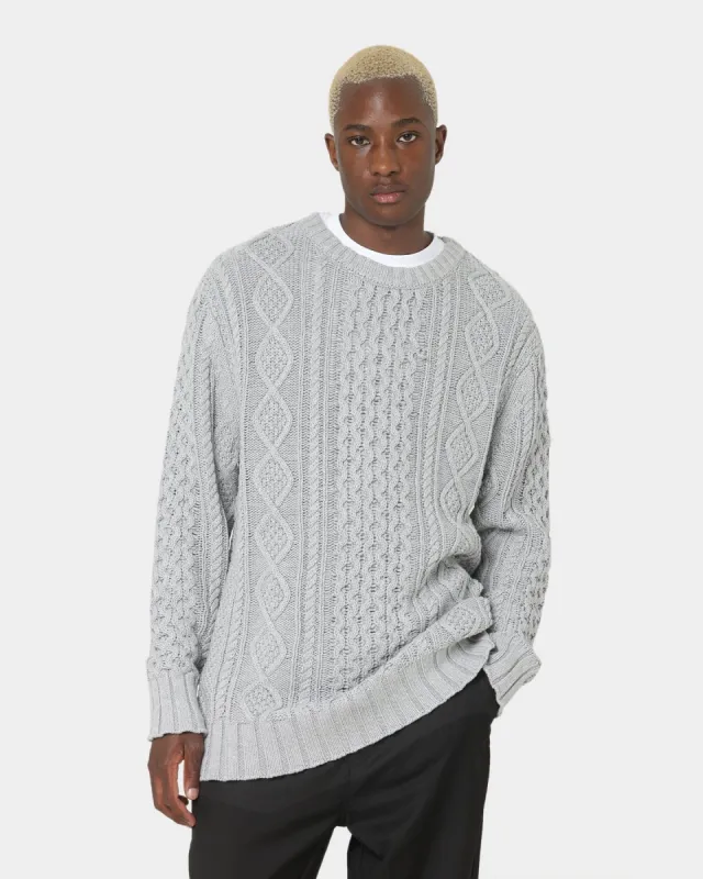 Nana Judy Marcel Knit Sweater Grey Marle sold by Culture Kings