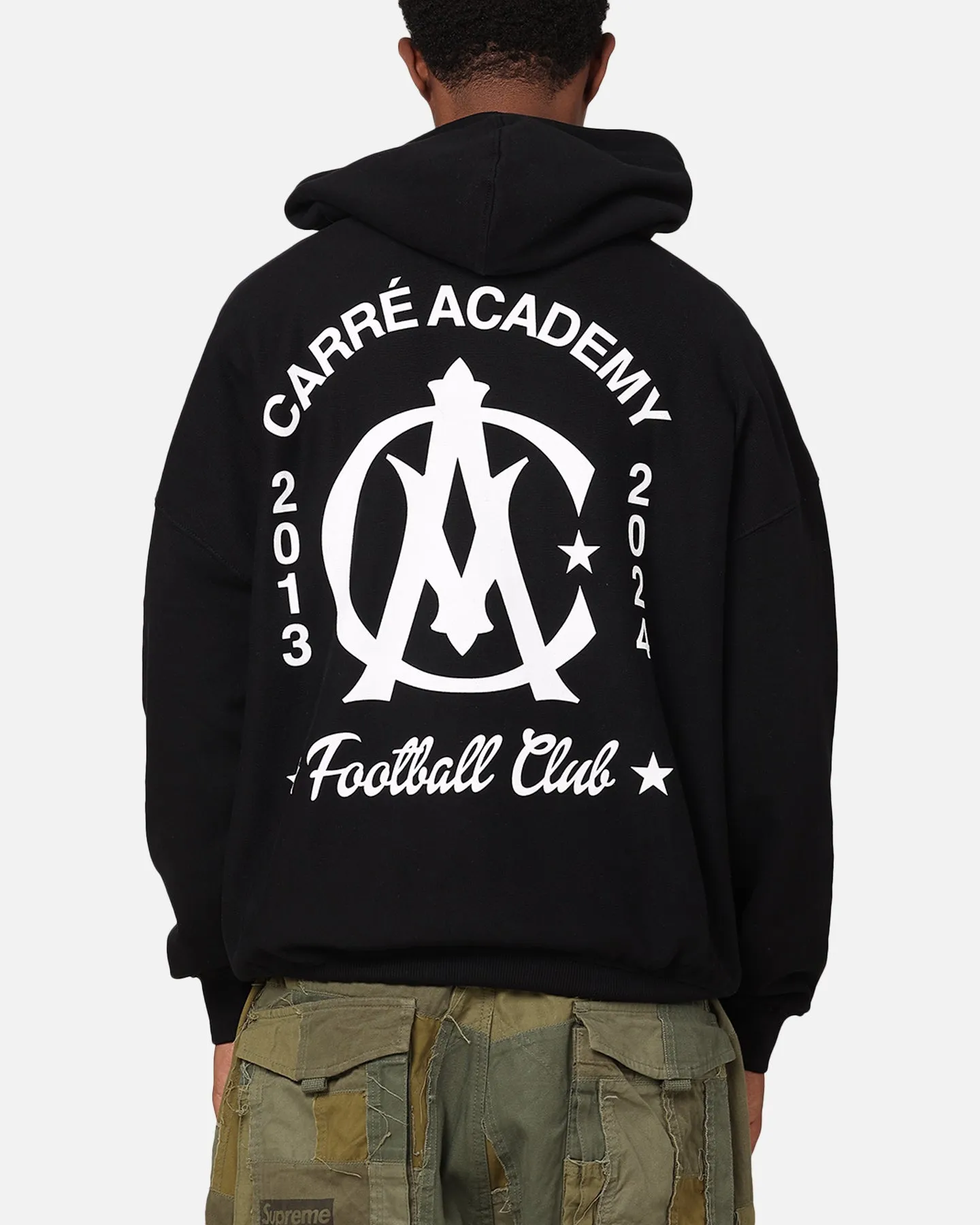 Carre Academy Chest Hoodie Black sold by Culture Kings