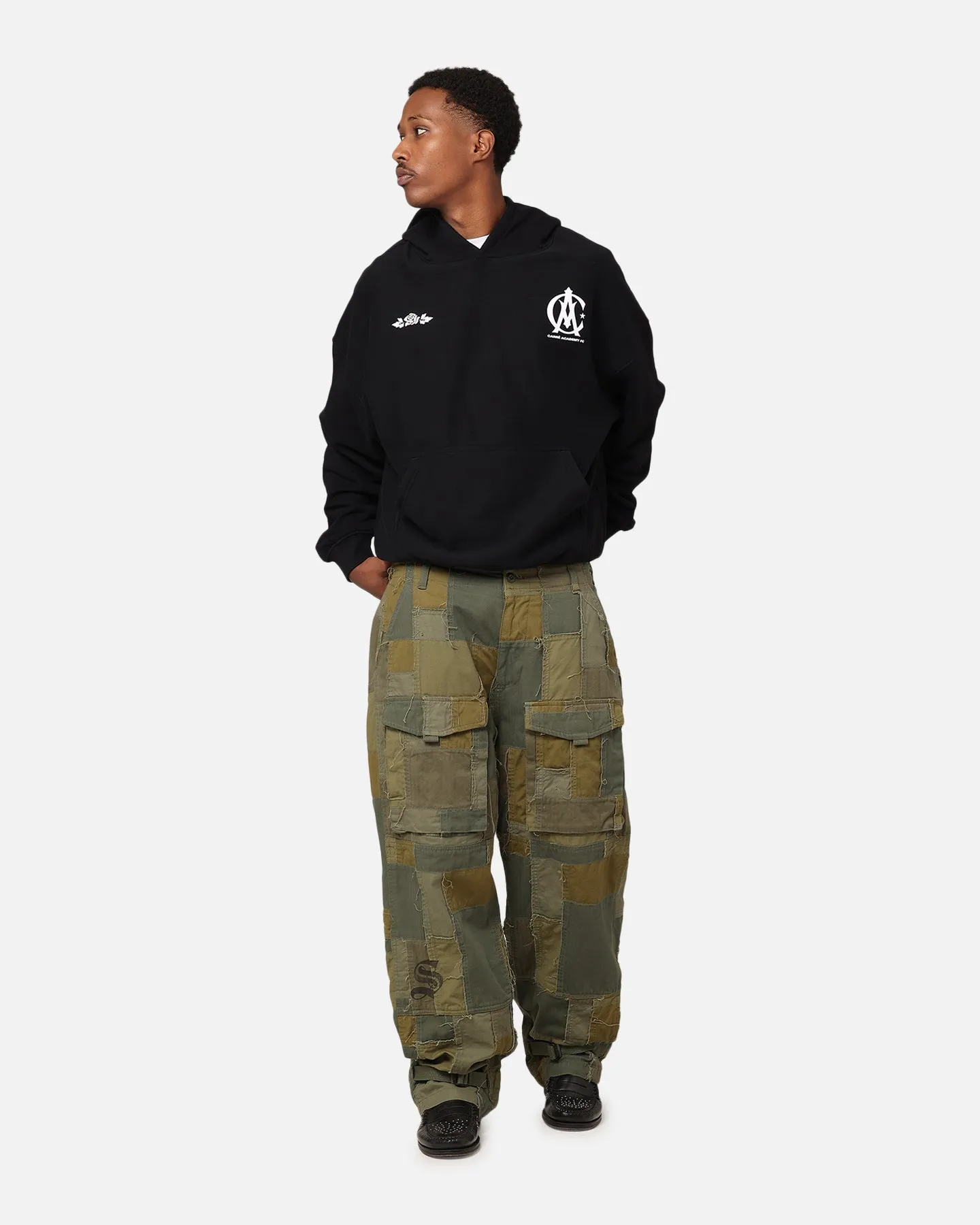 Carre Academy Chest Hoodie Black sold by Culture Kings product image thumbnail 3