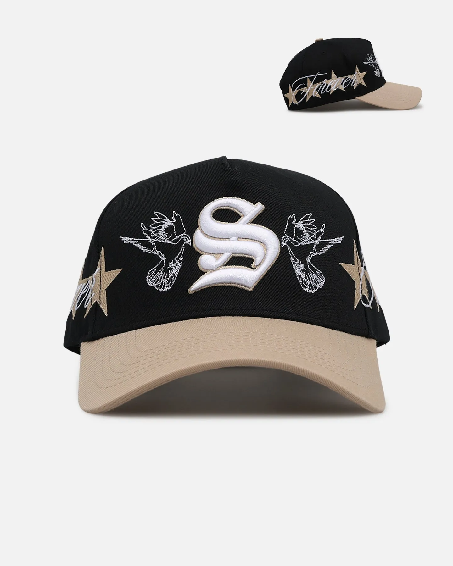 Sworn To Us Always & Forever Snapback Black/Tan sold by Culture Kings