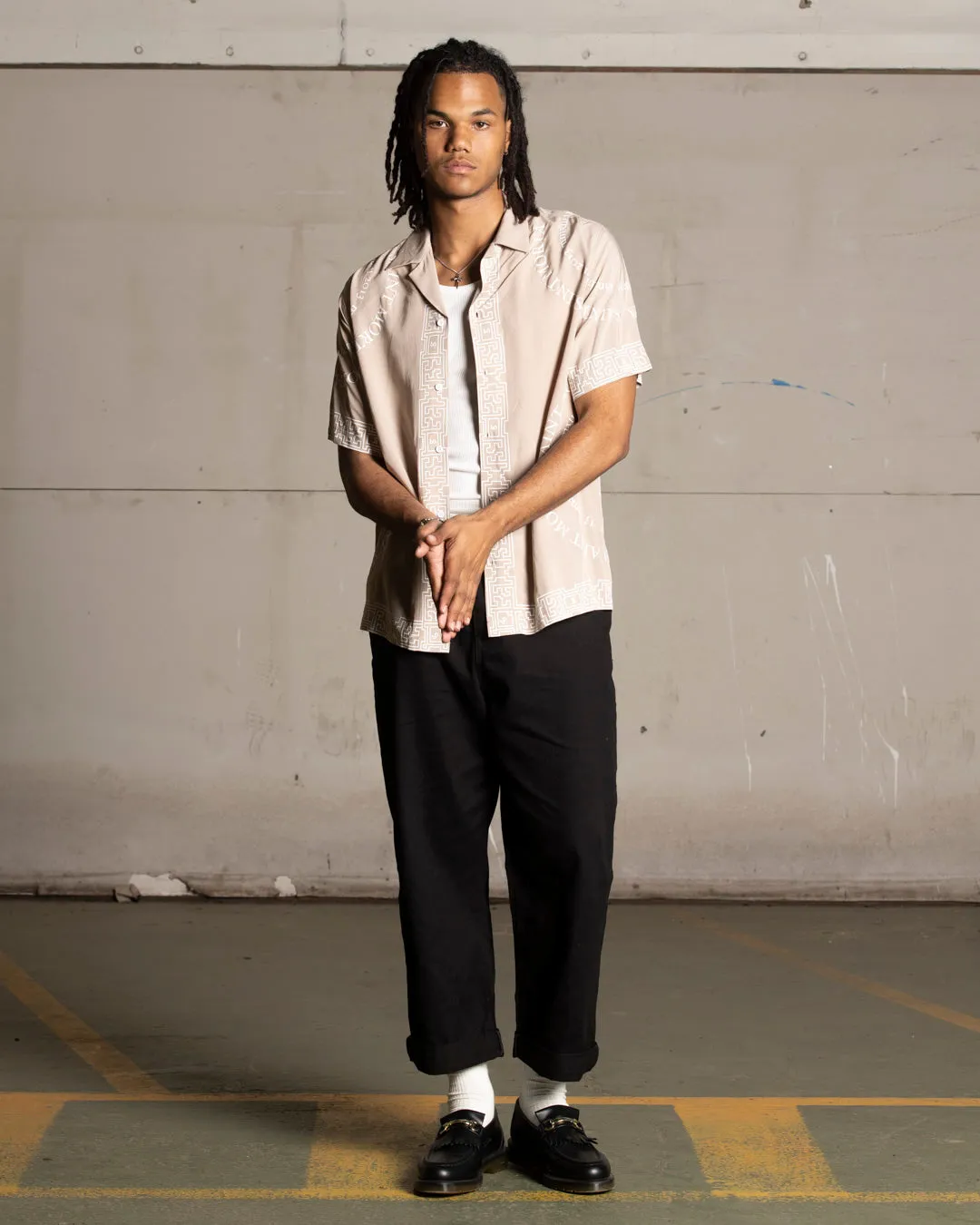 Saint Morta Erebos Short Sleeve Shirt Stone sold by Culture Kings product image thumbnail 2