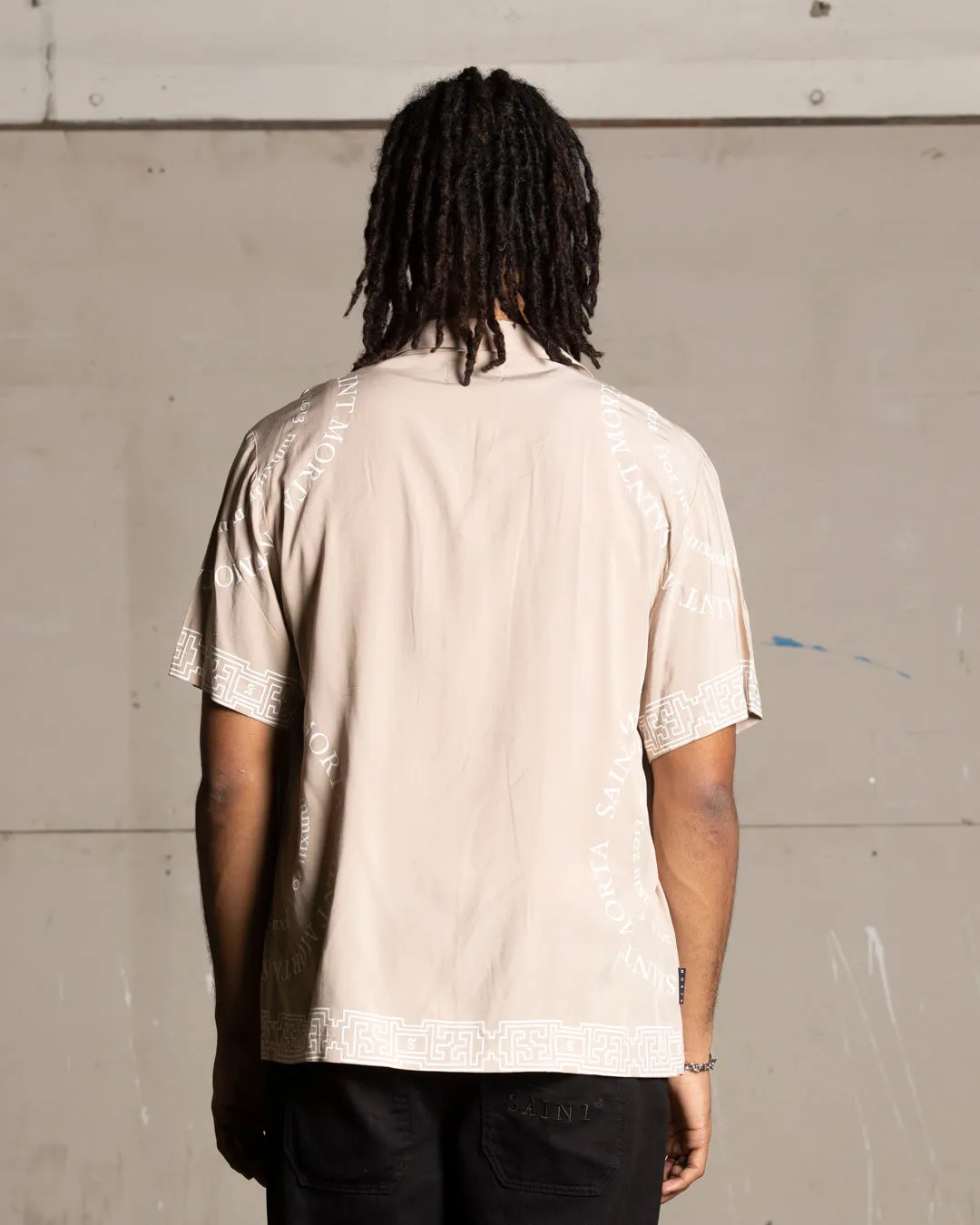 Saint Morta Erebos Short Sleeve Shirt Stone sold by Culture Kings product image thumbnail 4