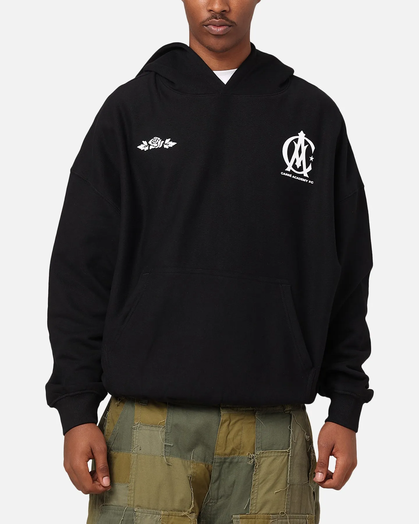 Carre Academy Chest Hoodie Black sold by Culture Kings product image thumbnail 2