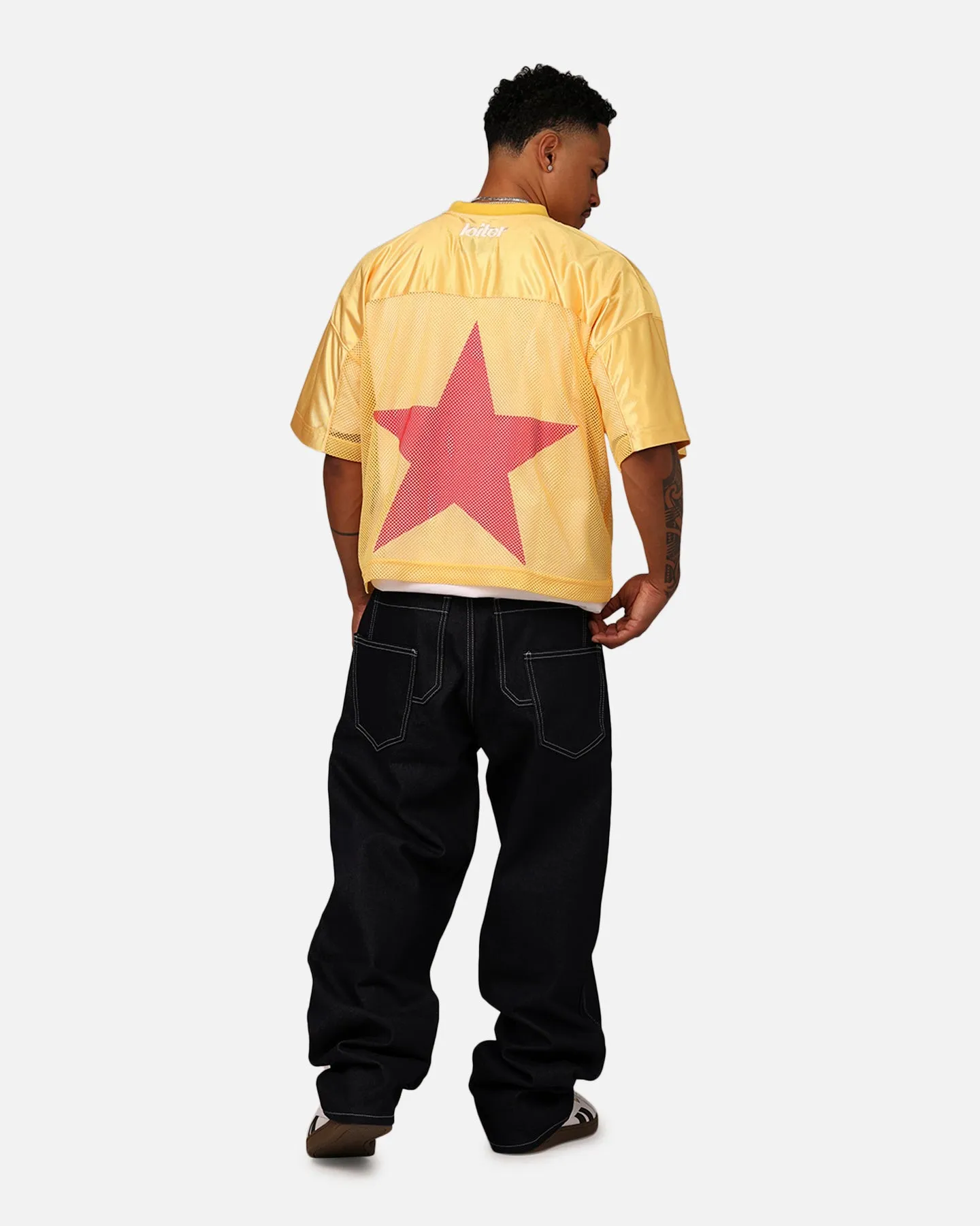 Loiter Outfield Training Jersey Yellow sold by Culture Kings product image thumbnail 4