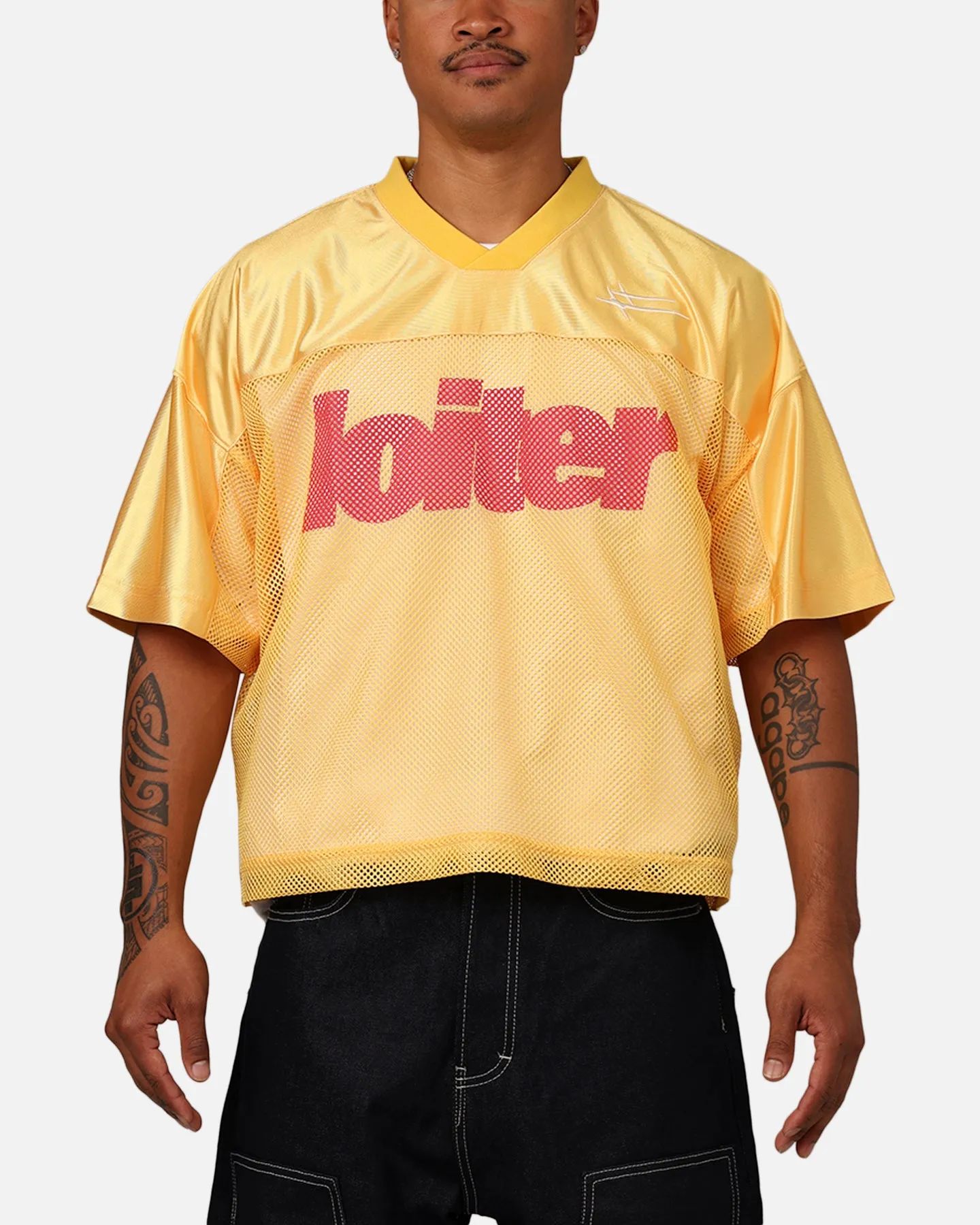 Loiter Outfield Training Jersey Yellow sold by Culture Kings