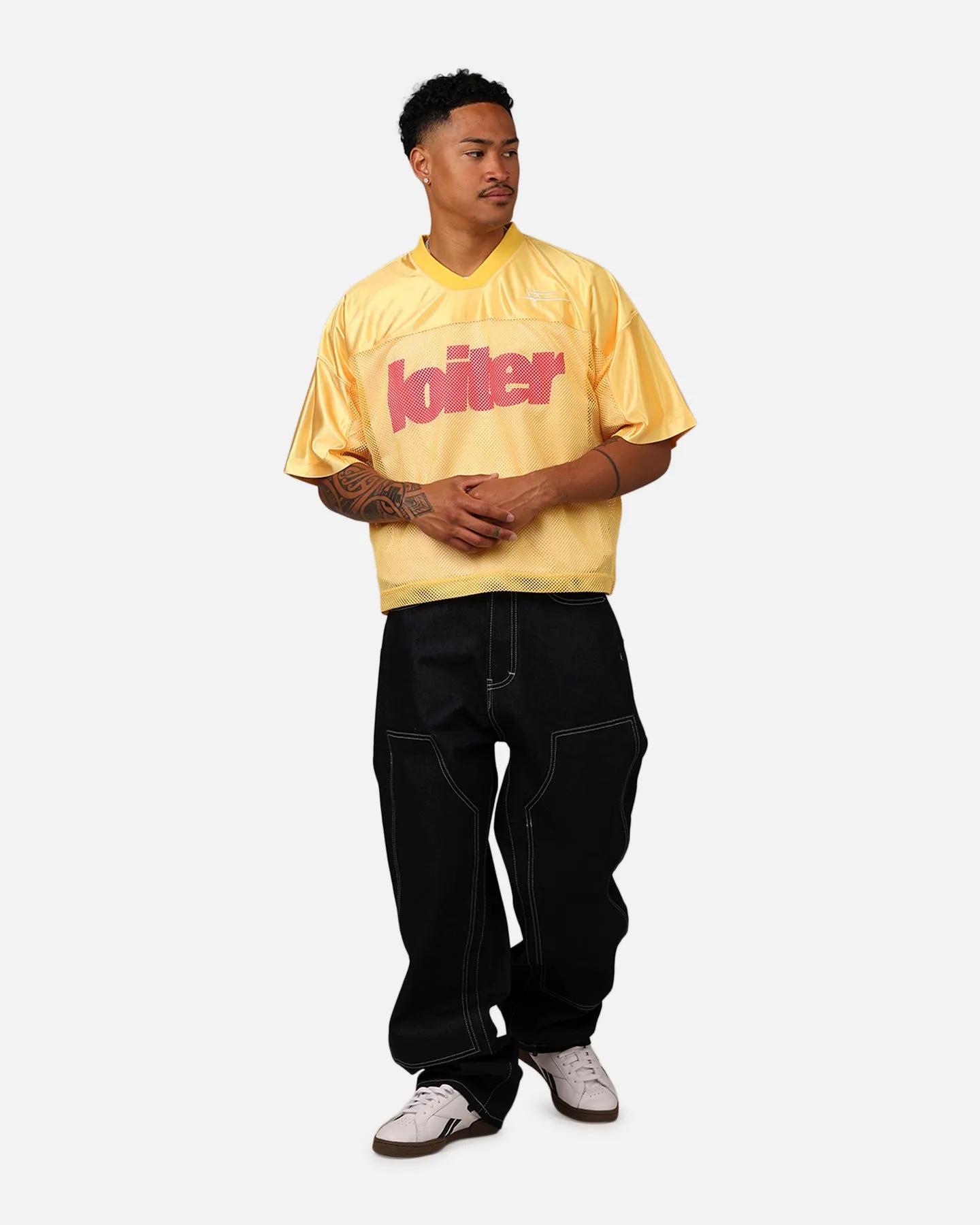 Loiter Outfield Training Jersey Yellow sold by Culture Kings product image thumbnail 2