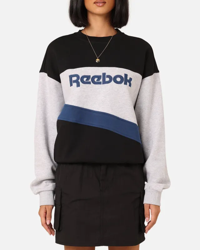 Reebok Women's Court Side Basketball Vintage Crewneck Uniform Blue sold by Culture Kings