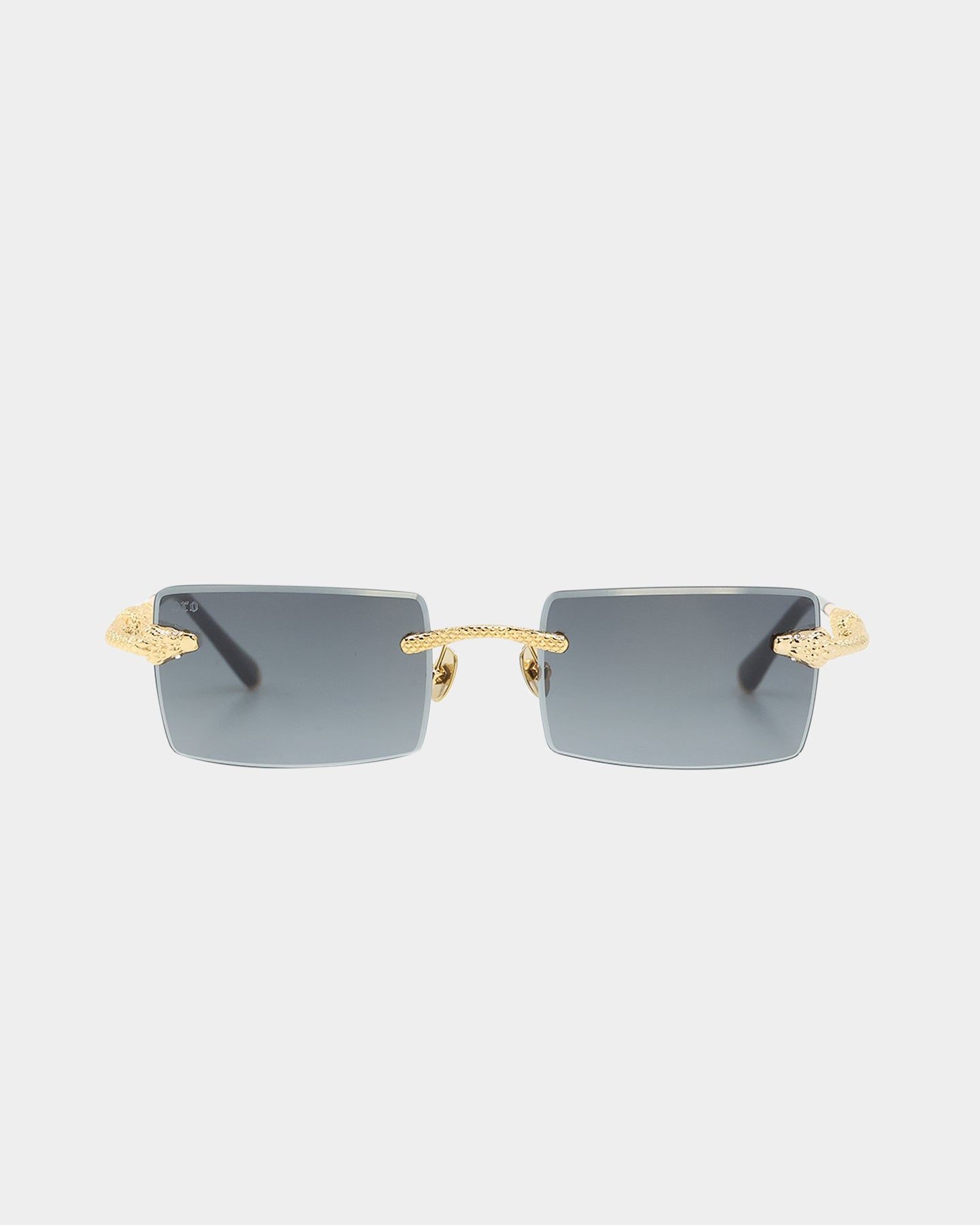 James Oro Black Tint Serpent Authentic Sunglasses Black
