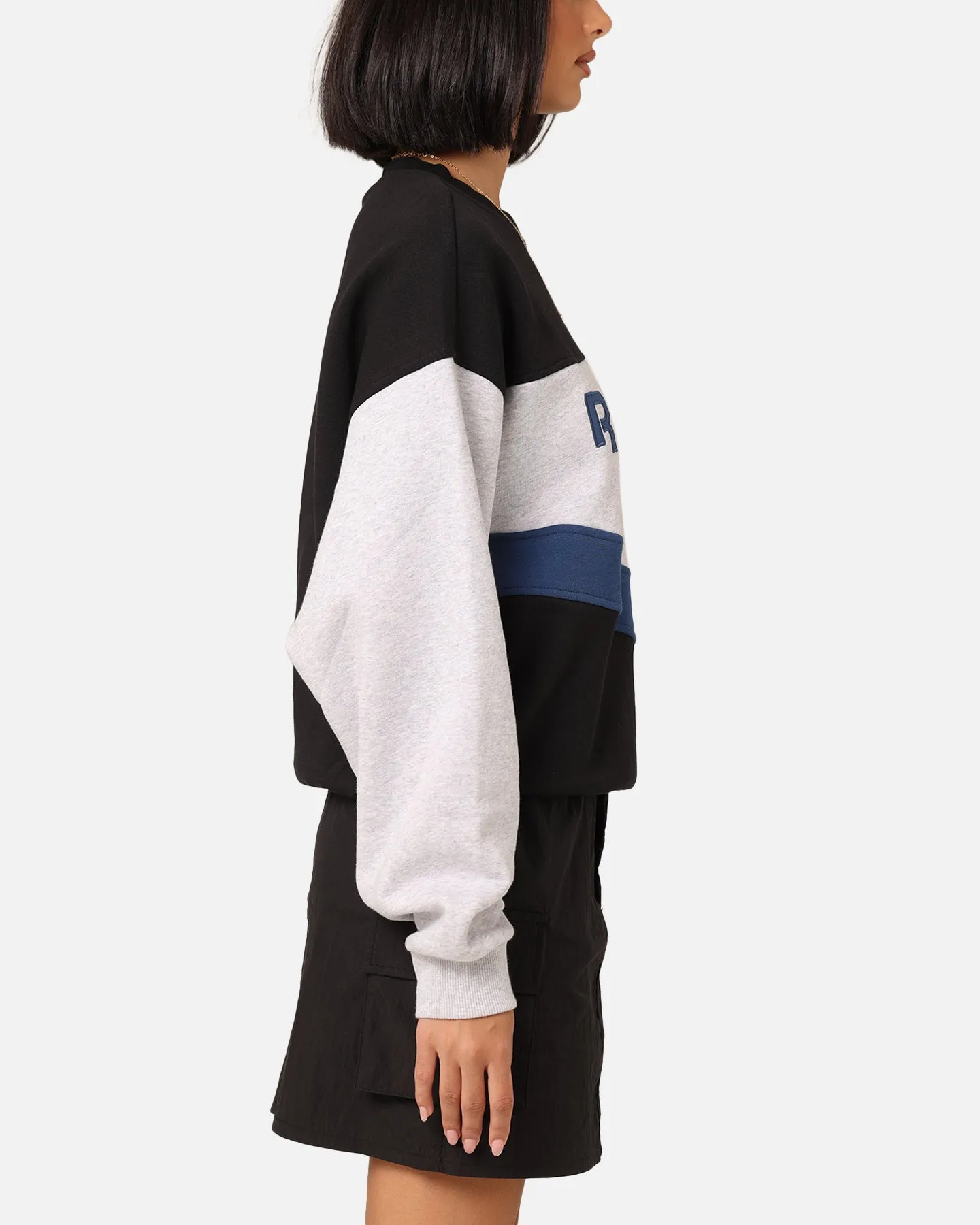 Reebok Women's Court Side Basketball Vintage Crewneck Uniform Blue sold by Culture Kings product image thumbnail 4