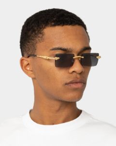 James Oro Black Tint Serpent Authentic Sunglasses Black sold by Culture Kings