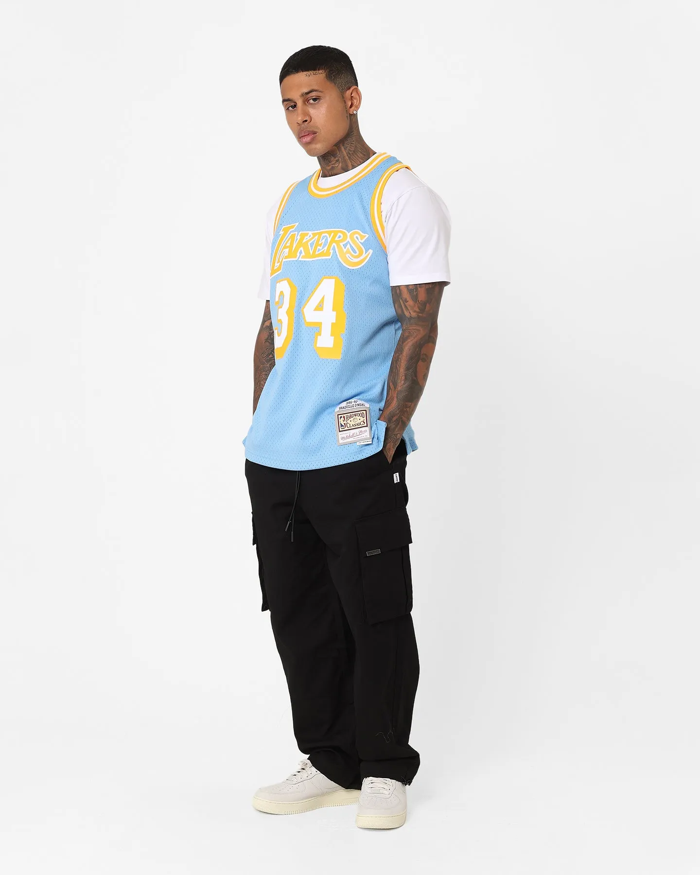 Mitchell & Ness Los Angeles Lakers Shaquille O'Neal Swing Jersey Sky Blue sold by Culture Kings product image thumbnail 3