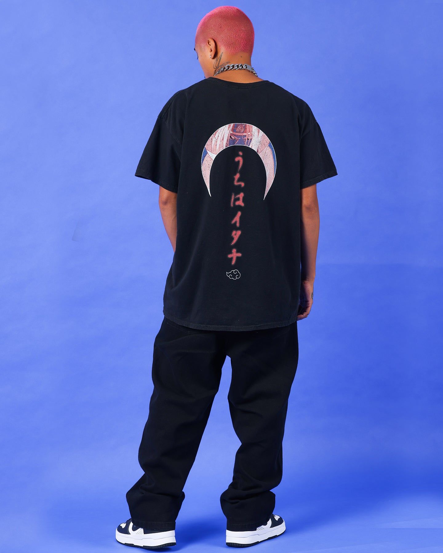 Goat Crew X Naruto Itachi Uchiha Premium Vintage T-Shirt Vintage Black sold by Culture Kings product image thumbnail 2