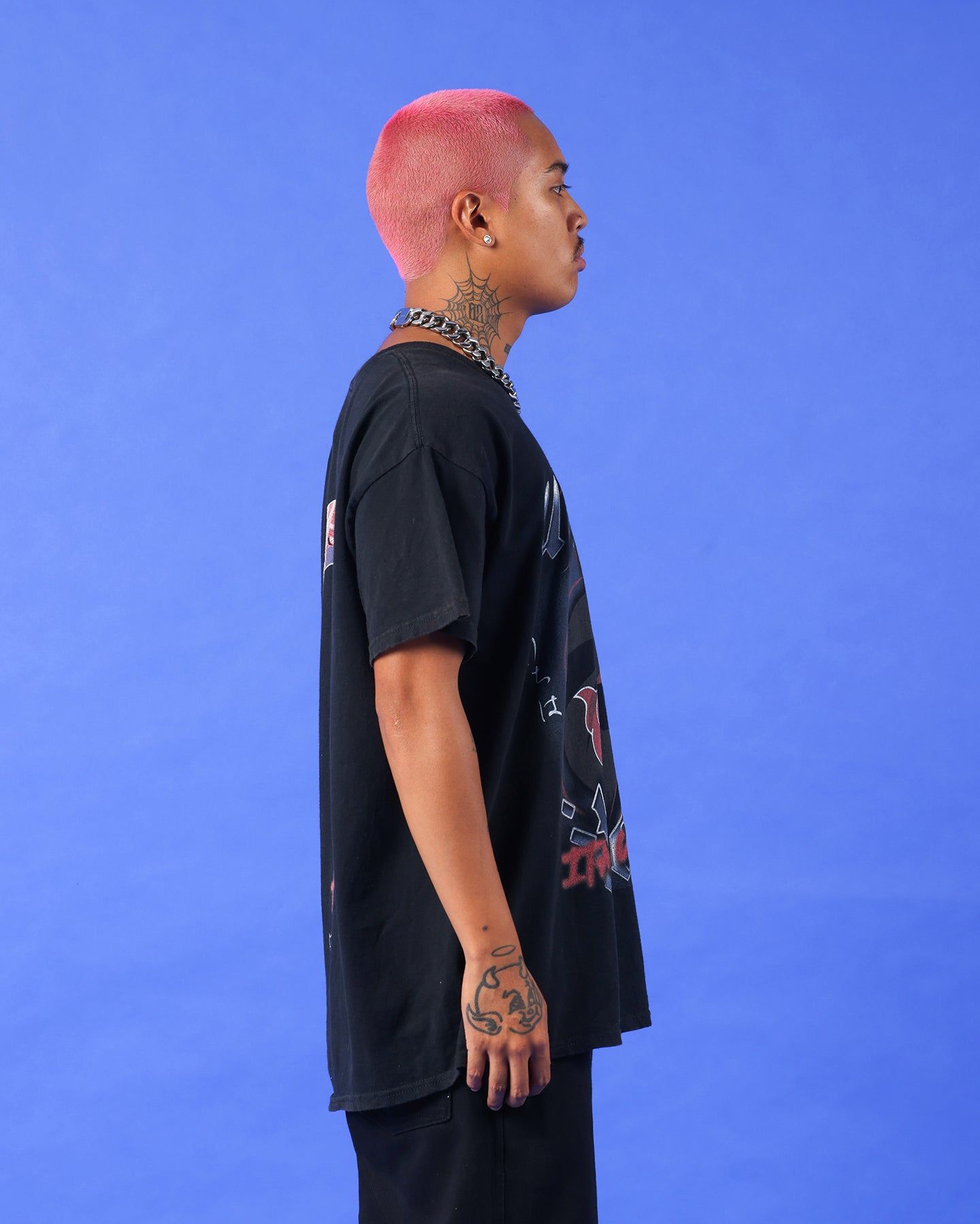 Goat Crew X Naruto Itachi Uchiha Premium Vintage T-Shirt Vintage Black sold by Culture Kings product image thumbnail 5