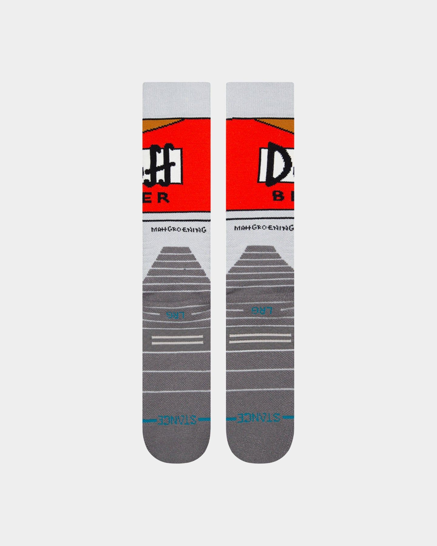 Stance X The Simpsons Duff Beer Snow Socks Grey sold by Culture Kings product image thumbnail 2