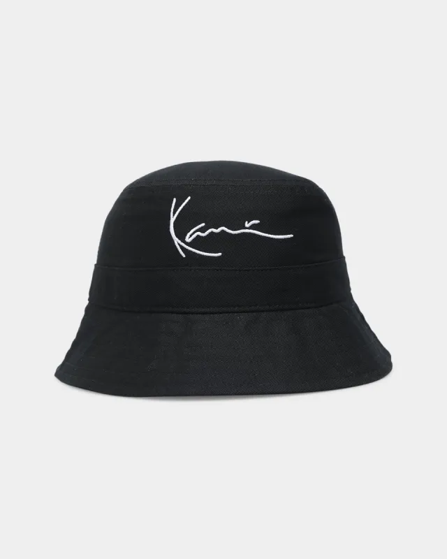 Karl Kani Signature Bucket Hat Black sold by Culture Kings