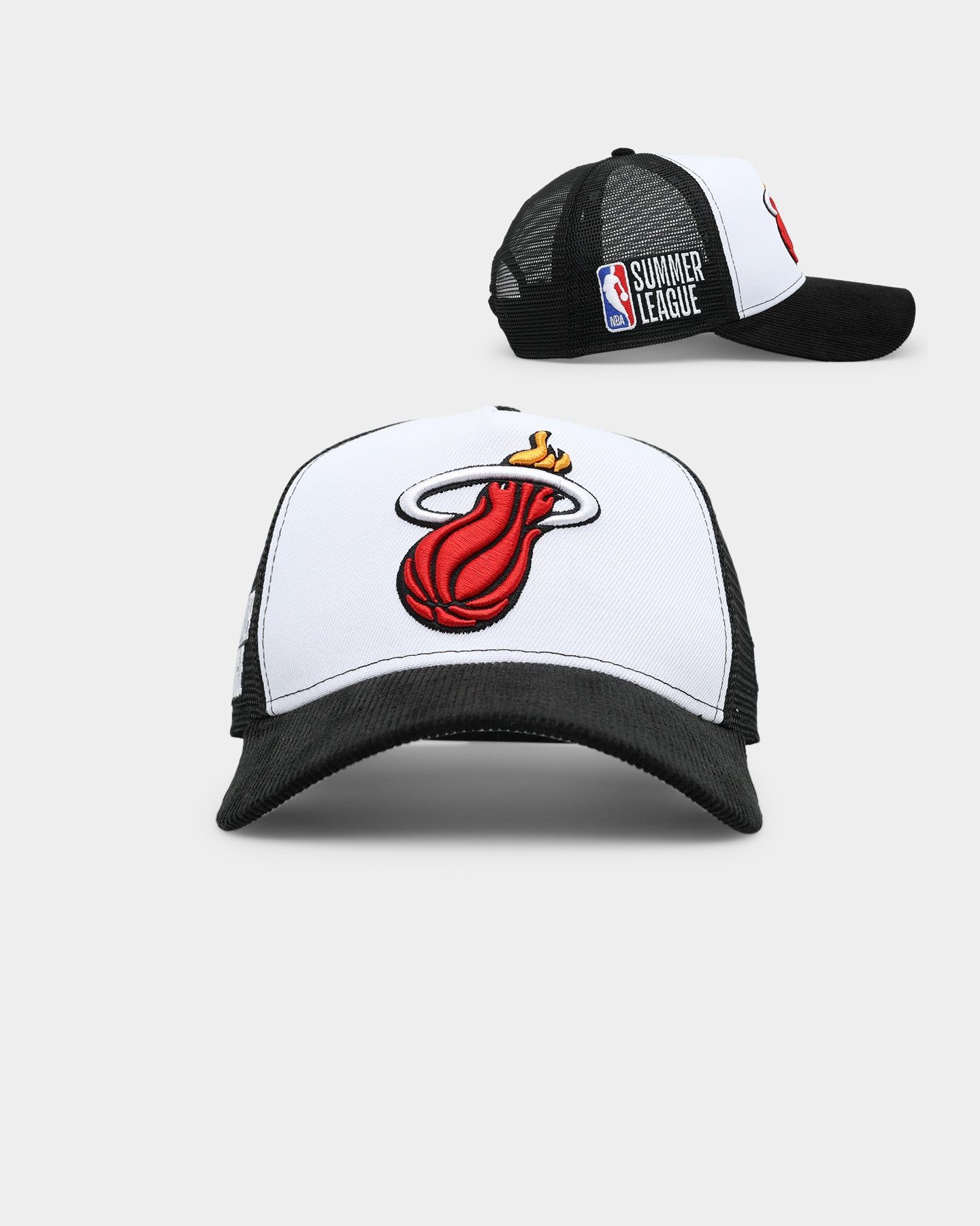 New Era Miami Heat 'NBA Summer League' 9FORTY A-Frame Snapback Black/White sold by Culture Kings