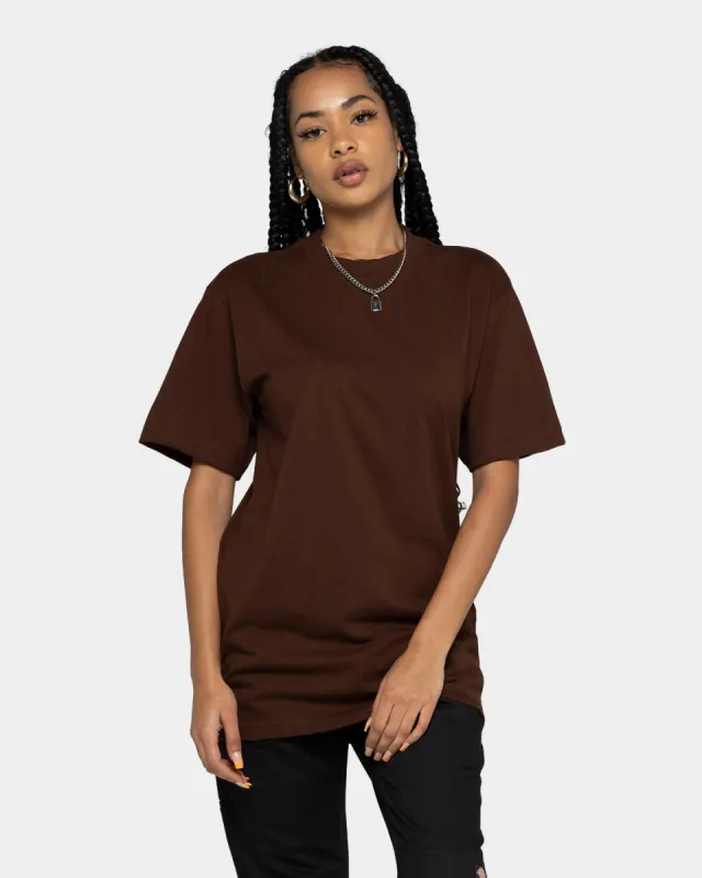 Shaka Wear Max Heavyweight Short Sleeve T-Shirt Brown sold by Culture Kings
