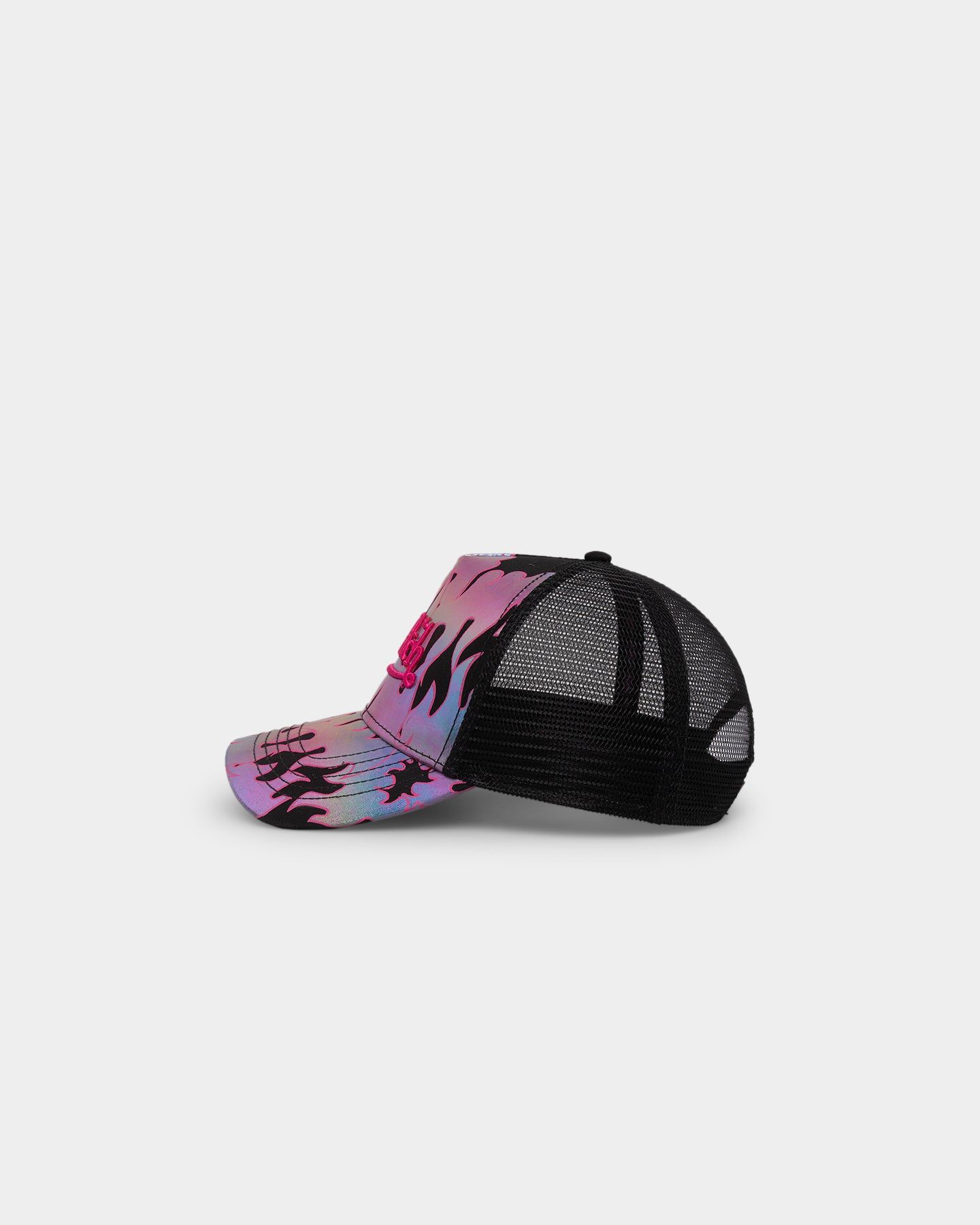 Von Dutch Black Iridescent Trucker Snapback Black/Iridescent sold by Culture Kings product image thumbnail 4