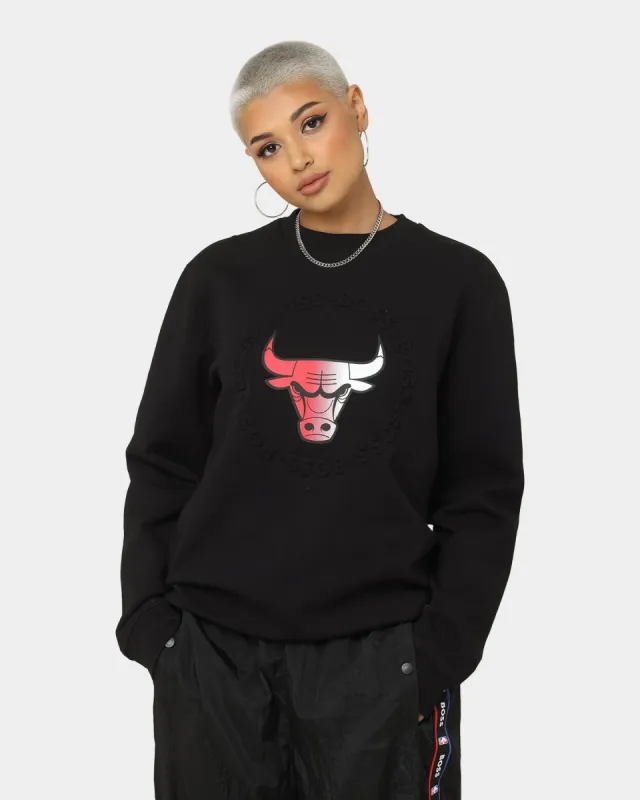 Hugo Boss Hugo Boss X NBA Basic Chicago Bulls Crewneck Sweatshirt Black sold by Culture Kings