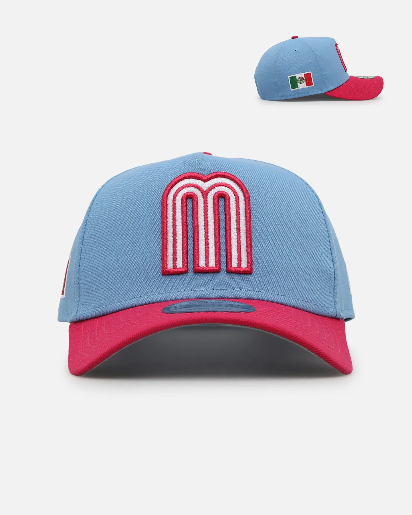 New Era Mexico National Baseball Team 'Sky Blue' 9FORTY Snapback Sky Blue sold by Culture Kings