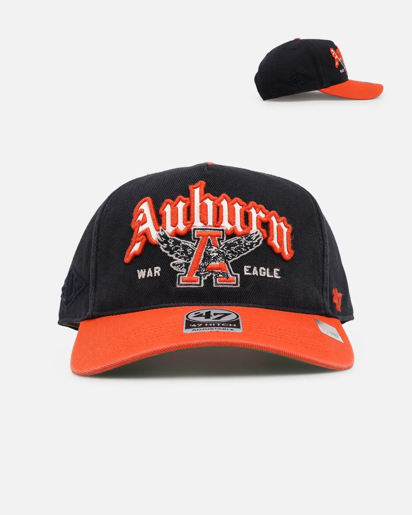 47 Brand Auburn University 'NCAA Trophy Case' Premium Hitch Snapback Navy sold by Culture Kings
