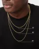 Saint Morta 2mm Rope Chain Gold sold by Culture Kings