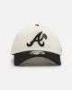 New Era Atlanta Braves 'Paisley Hit' 9FORTY A-Frame Snapback Chrome White/Black sold by Culture Kings