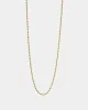 Saint Morta 2mm Rope Chain Gold sold by Culture Kings