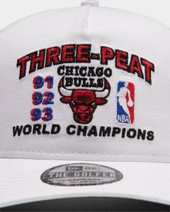 New Era Chicago Bulls Throwback Champs Old Golfer Snapback White sold by Culture Kings