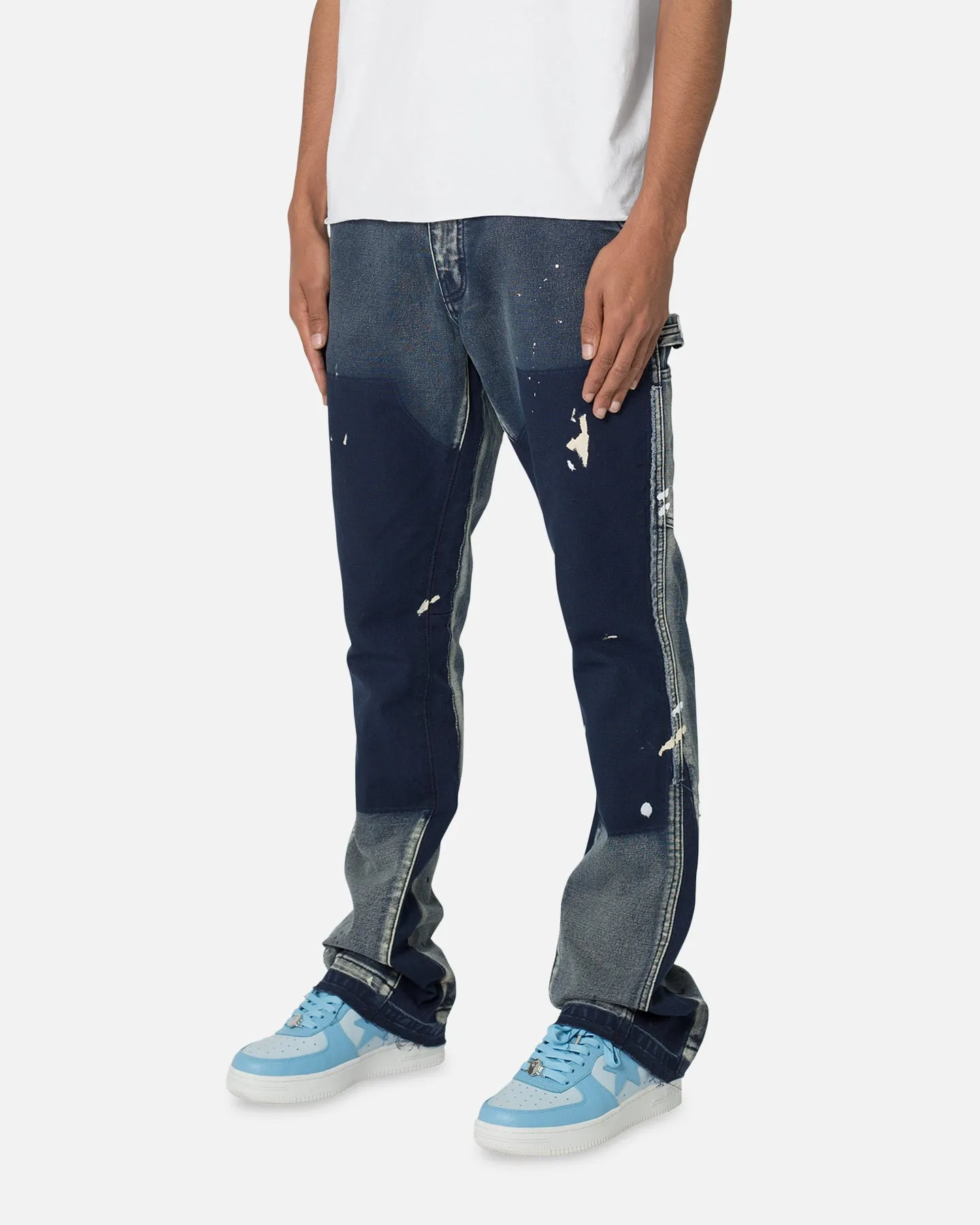 MNML B243 Flare Denim Jeans Navy sold by Culture Kings product image thumbnail 2