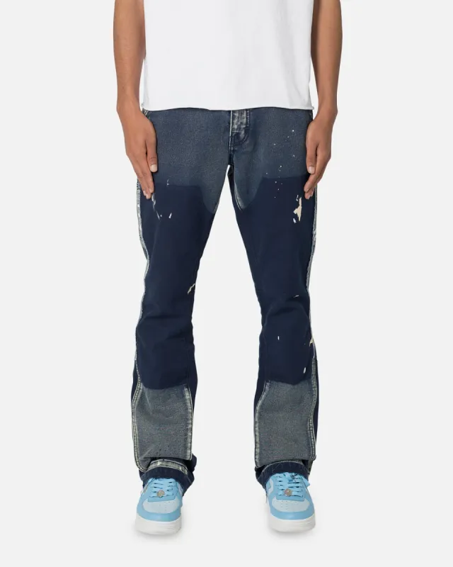 MNML B243 Flare Denim Jeans Navy sold by Culture Kings