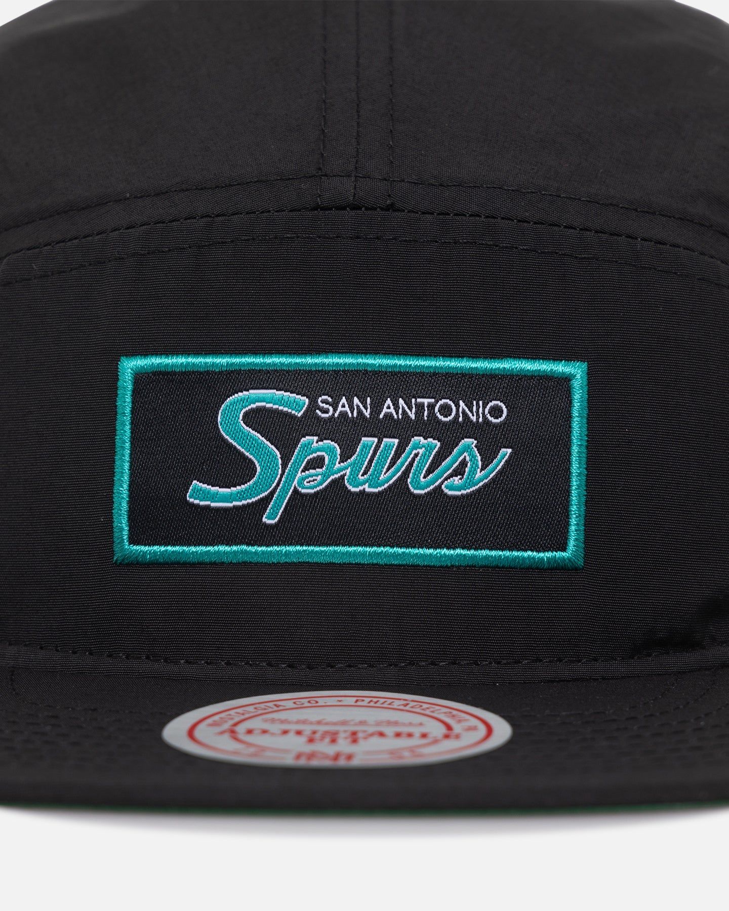 Mitchell & Ness San Antonio Spurs Team Logo Camper Strapback Black sold by Culture Kings product image thumbnail 5