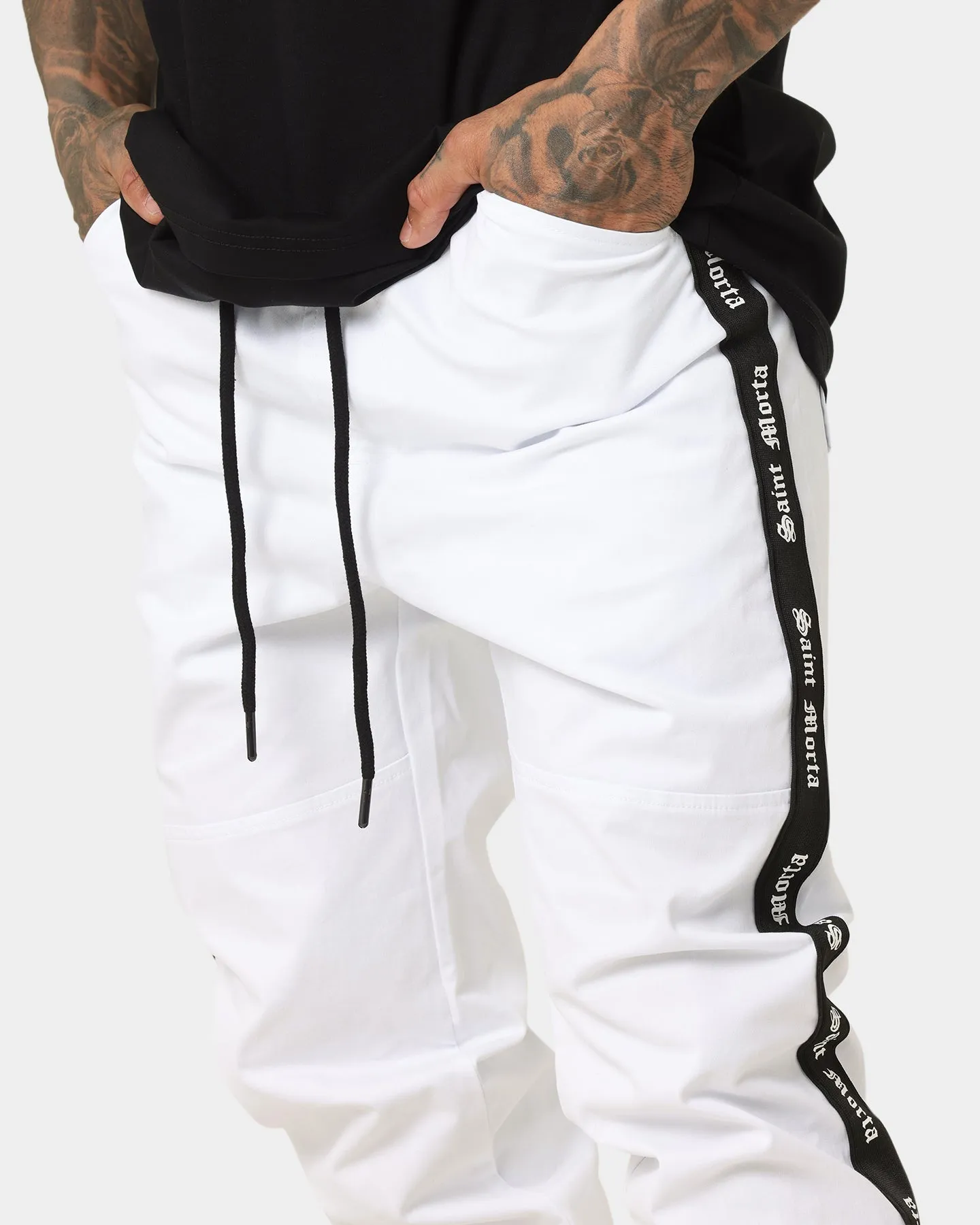 Saint Morta Sport X Joggers White sold by Culture Kings product image thumbnail 4