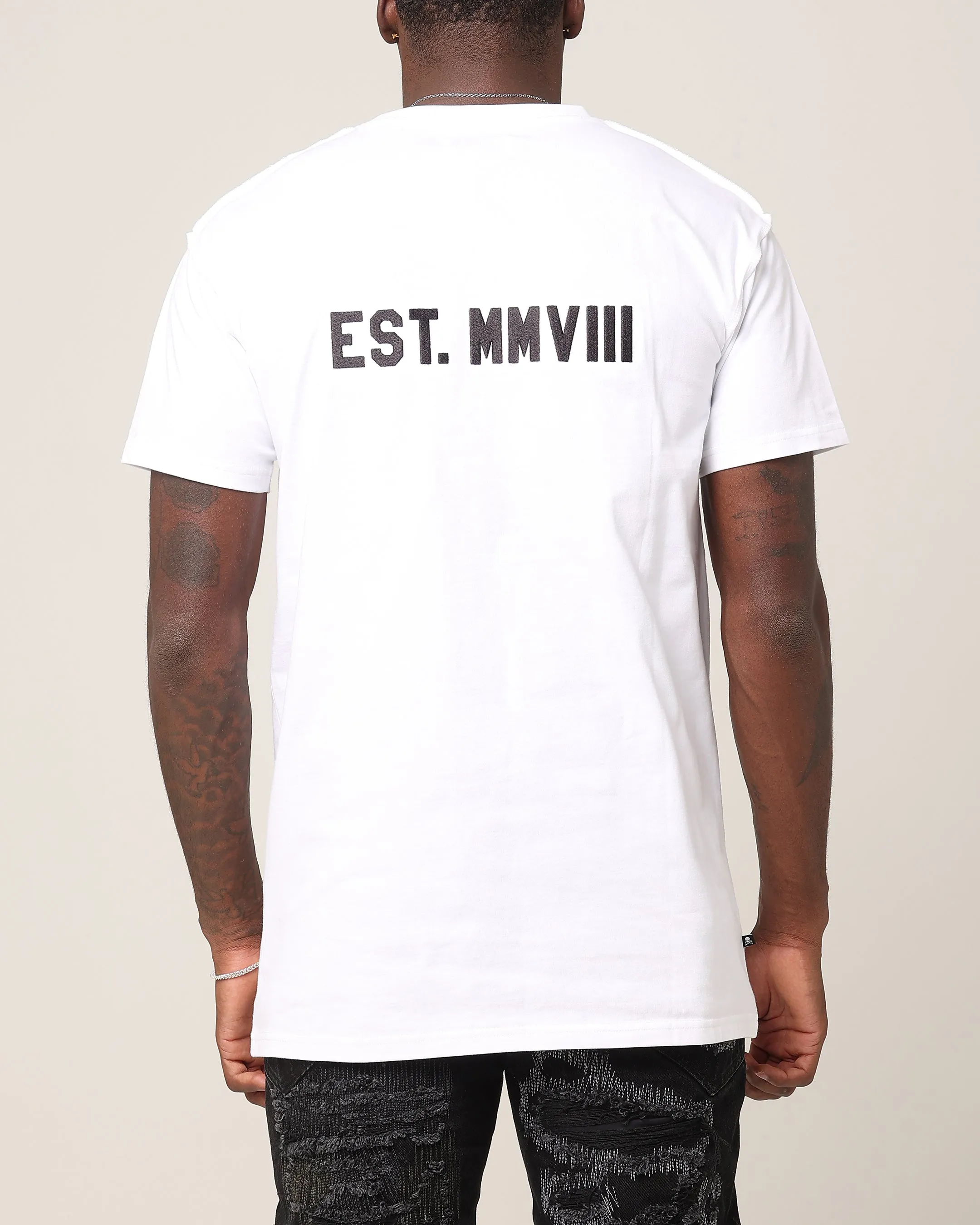 Saint Morta Yearbook Lafayette T-Shirt White/Black sold by Culture Kings product image thumbnail 3