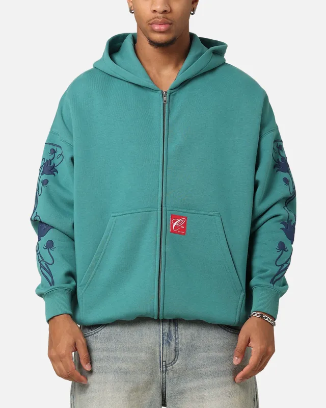 Carre Flower Bomb Full Zip Hoodie Oxidized Green sold by Culture Kings