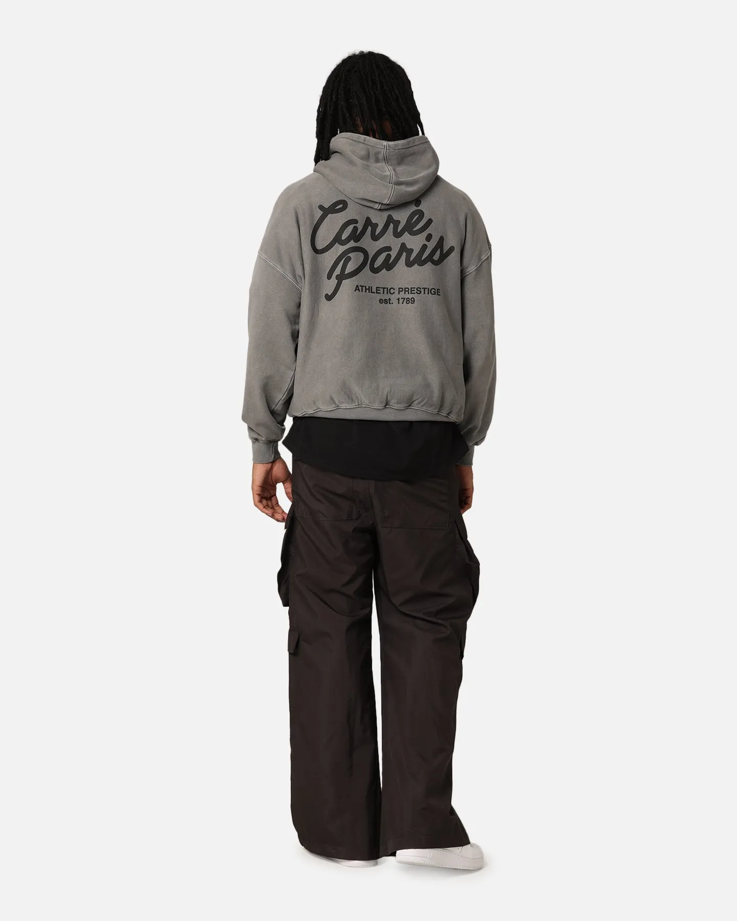 Carré Athletic Heritage Hoodie Washed Charcoal sold by Culture Kings product image thumbnail 3