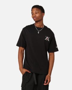 Reebok X Hunter X Hunter Heroes V Villains T-Shirt Black sold by Culture Kings
