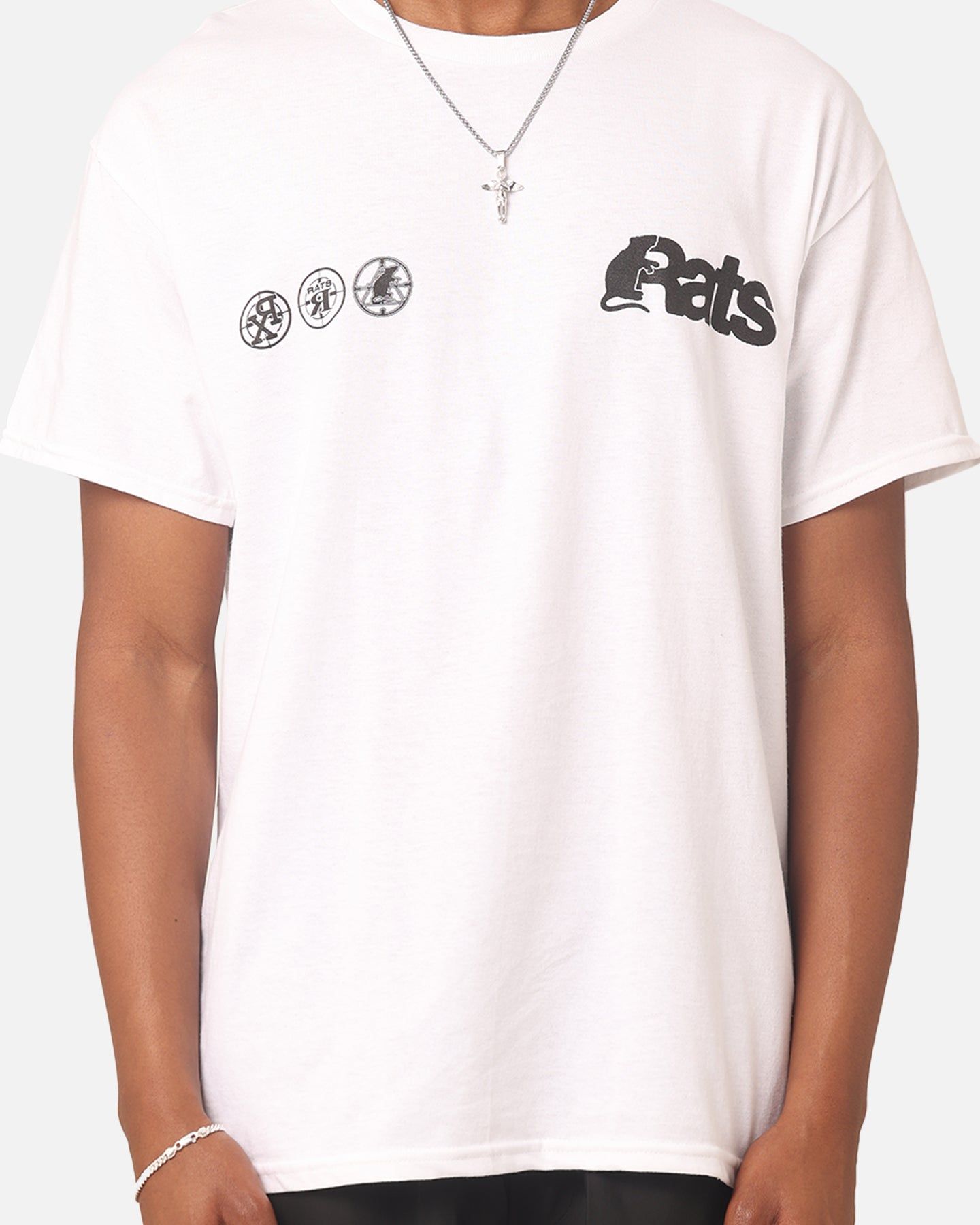 Rats Get Fat Drain Gang T-Shirt White sold by Culture Kings product image thumbnail 4