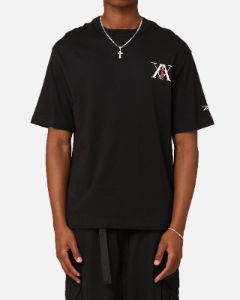 Reebok X Hunter X Hunter Heroes V Villains T-Shirt Black sold by Culture Kings