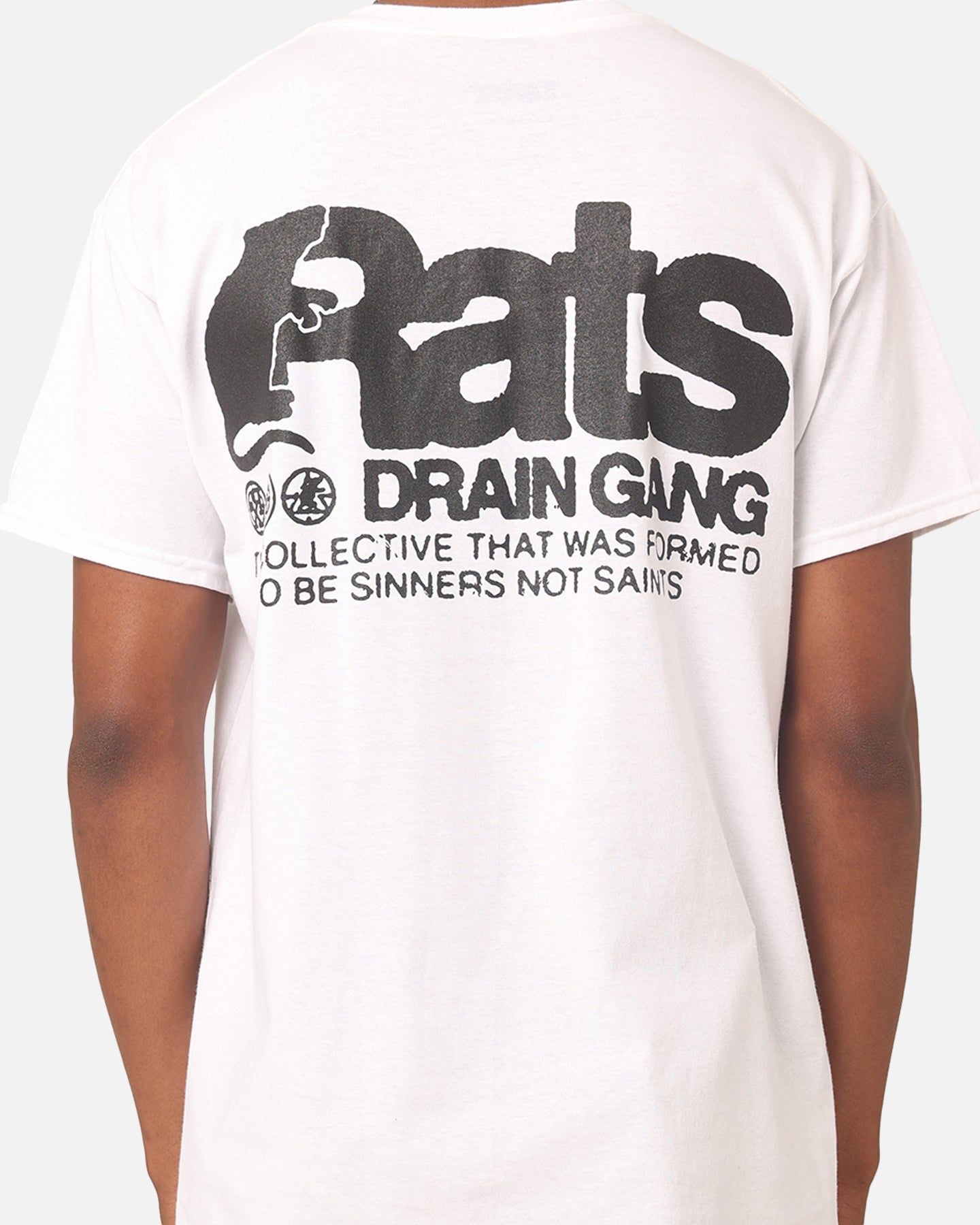 Rats Get Fat Drain Gang T-Shirt White sold by Culture Kings product image thumbnail 5