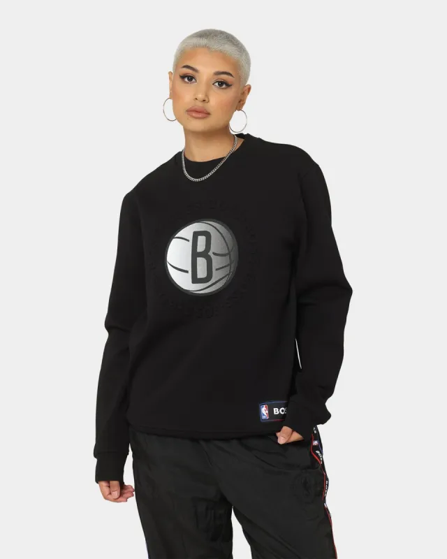 Hugo Boss Hugo Boss X NBA Brooklyn Nets Crewneck Sweatshirt Black sold by Culture Kings