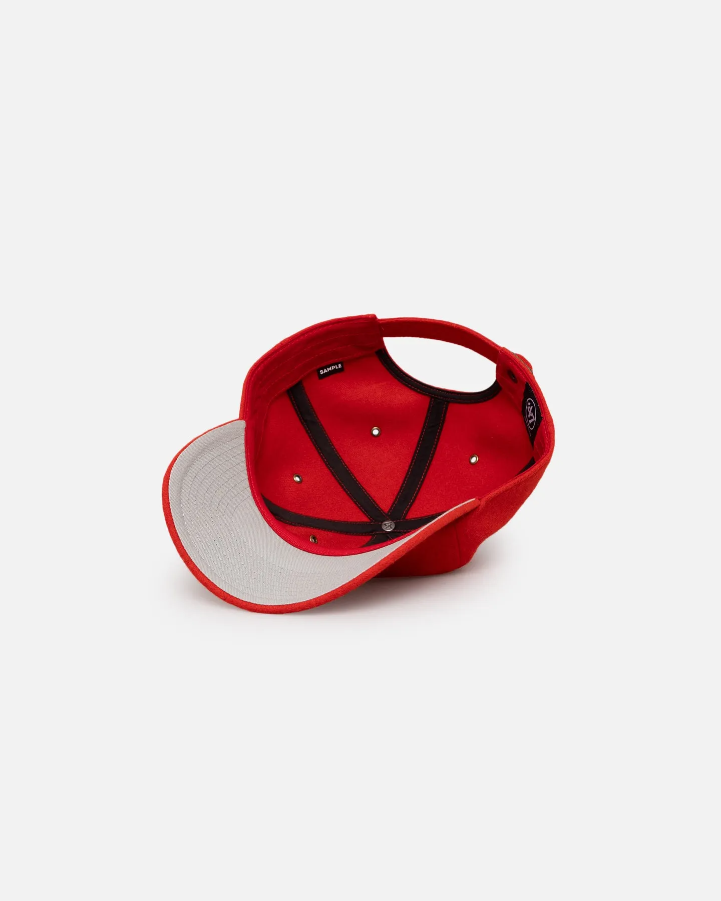 47 Brand Chicago Bulls Wooly Clean Up Strapback Red sold by Culture Kings product image thumbnail 5